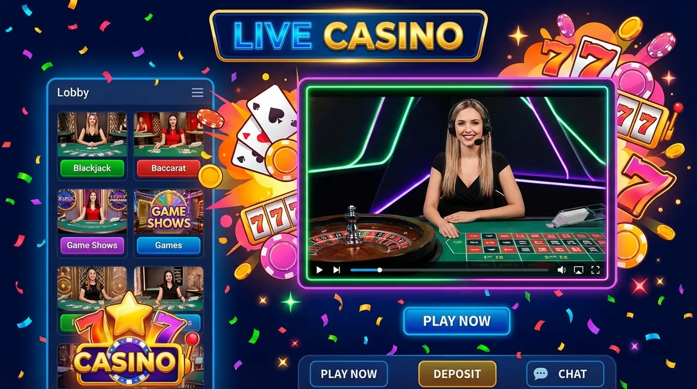 Comeon live casino guide